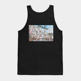 Skiing Stars Tank Top